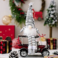 Miniatyrbilde 1 av 4: Juledukke Alv Gnome LED Lysende Juledekorasjoner Julelys Dverg Strikket Lue Glødende Rudolf Dukke Nyttårsgaver (LGL)