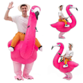 Miniatyrbillede 2 af 5: Flamingoer/strudser/griffer Ride Oppustelig Dragt Stilfulde Rollespils Kostumer Til Aktivitetsfest Scene LGL Ostrich