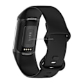 Miniatyrbillede 5 af 5: Til Fitbit Charge 5 Silikone Urrem LGL Black S
