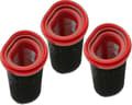 3 Pak 25.2v/21.6v Filter til Bosch Flexxo Serie 4 Ledningsfri Støvsuger Bbh32101 osv., udskiftning (LGL)