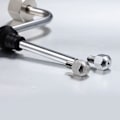 Miniatyrbillede 3 af 5: Dampstav til Delonghi Ec680/ec685, Rancilio kaffemaskine, opgradering med ekstra 3-huls spids St LGL Silver