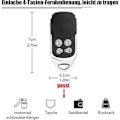 Miniatyrbillede 3 af 5: Crawford EA433 2KS/4KS Håndholdt Sender - 2-pak - 433.92MHz Scroll Code Fjernbetjening (LGL)