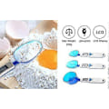 Miniatyrbillede 3 af 5: Elektronisk måleske målevægt køkkenpræcision 0,1-500g LCD digital display køkken og laboratorium 3 udskiftelige skeer (LGL)
