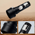 Miniatyrbillede 3 af 5: 1,25 tommer rød laser kollimator & 2 tommer adapter til newtonsk og SCT teleskop6P LGL