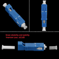 Miniatyrbild 3 av 5: Fiberoptisk adapter, SC hane till LC hona hybrid single mode fiberoptisk hybridomvandlare för nätverk (LGL)
