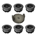 Miniatyrbilde 1 av 5: 4 Spoler 1 Cap Bosch F016800570 Erstatningsspole For Bosch Universal Grasscut Med Cap 1600a01r5j [LGL] 6 spools 1 cap