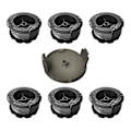 Miniatyrbillede 1 af 5: 4 Spoler 1 Hætte Bosch F016800570 Udskiftning Trimmer Spole Til Bosch Universal Grasscut Med Hætte 1600a01r5j [LGL] 6 spools 1 cap