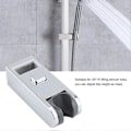 Miniatyrbillede 3 af 5: Brusehovedholder ABS Forkromet Justerbar Højde Bruse Skyder Stang Skinne Hovedholder Stand Badeværelsesarmatur (LGL)