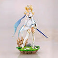 Miniatyrbild 5 av 5: Genshin Impact Lumine Aether Anime Figur Figur Actionfigur 27cm PVC Staty Leksak Samlarobjekt Modell Dekoration Julgåva 21cm Lumine no box