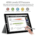 Pikkukuva 2 / 4: Kynä Microsoft Surface -laitteille, yhteensopiva Surface 3, Surface Go, Surface Pro 3, Surface Pro 4, Surface Pro 5, Surface Pro (2017), Surface P LGL -laitteiden kanssa black