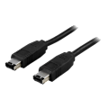 Miniatyrbilde 3 av 3: Firewire-kabel 6-pin hann, hann, 2m (LGL)