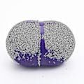 Miniatyrbild 3 av 5: Pogo Hoppboll Balansbräda Med Handtag Explosionssäker Träningsboll LGL Purple