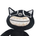 Miniatyrbild 3 av 4: Cartoon Dog Plysch Leksak - Skräck Cartoon Plushie Fylld Dock - Anime Mjuk Fylld Plysch Leksak Dockor Present För Barn Cat