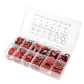 Miniatyrbild 4 av 5: 600 st/set Packningsdistanser Bricka Röd Stålpapper Fiber Platt Isolationskit LGL