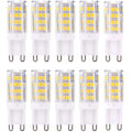 Miniatyrbillede 1 af 5: G9 LED pærer, varm hvid 3000K 5W G9 LED, pakke med 10 (LGL)