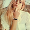 Pikkukuva 4 / 5: Fitbit Inspire 3 -rannekelloon sopiva strassikoristeinen alumiiniseoksesta valmistettu ranneke, vaihtoälyranneke LGL Multicolor Style C