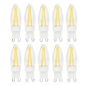 Miniatyrbillede 1 af 5: 10 stk. G9 Dæmpbar Lang Filament BiPin LED Pære til Hjemmebilbelysning 3W AC220V LGL