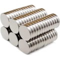 Miniatyrbillede 1 af 5: Neodym magneter 50 stk. super stærke mini magneter super magneter 10x2mm (LGL)