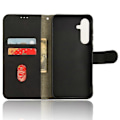 Miniatyrbillede 4 af 5: Læder Flip Telefon Cover med Wallet Stand LGL til Samsung Galaxy A35 5G Black