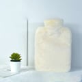 Miniatyrbilde 2 av 4: Varmtvannsflaske med mykt og fluffy trekk Beige (LGL) Beige 2 l
