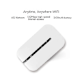 Miniatyrbillede 2 af 5: 4G Bærbar Pocket WiFi Router 150Mbps WiFi Modem Bil Mobil Wifi Trådløst Hotspot med Simkort Slot Bærbar WiFi LGL White