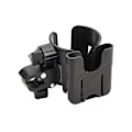 Miniatyrbillede 1 af 3: 2-i-1 Barnevogn Kopholder Organizer: Universal Kopholder Til Barnevogne, Cykler, Kørestole LGL