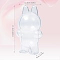 Miniatyrbild 3 av 5: Skyddsfodral för LABUBU, Genomskinligt Figur Display Fodral Plast PVC Förvaringsbox (Docka Exkluderad) (LGL)