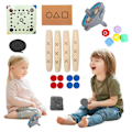 Miniatyrbillede 2 af 5: Squid Game, Squid Game Gonggi, Squid Game Gonggi Sæt, Gonggi Koreansk Spil, Squid Game Spil, Koreansk Jacks Gonggi Spil Gong-Gi Sæt LGL C