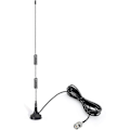 Miniatyrbilde 1 av 4: Ham Radio Politiskanner Antenne Amatørradio Mobilradio Skanner Antenne Magnetisk Base Bnc Hann Antenne Kompatibel LGL