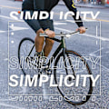 Miniatyrbild 4 av 5: Fastnavs Cykel Cykling Rakt Fixie Cykel Rakt Styre Färg:silver LGL