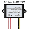 Miniatyrbild 2 av 5: AC 24V till DC 24V 1/2/3A Mini Vattentätt Nätaggregat Omvandlare Adapter Modul Qinhai LGL
