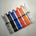 Miniatyrbilde 1 av 4: Justerbar gummibåndsrem for Suunto Ambit 1 2 3 klokke [GGL] Black Black buckle