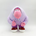 Miniatyrbillede 2 af 5: Inside Out 2 plyslegetøj Z [GGL] Purple