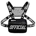 Miniatyrbillede 1 af 4: Streetwear Herre Hip-hop Brysttaske Taktisk To Stropper Rig Rektangel Utility Pack LGL