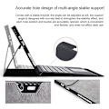 Miniatyrbilde 5 av 5: For Microsoft Surface Pro 7 / 7+ Lærveske LGL Blue