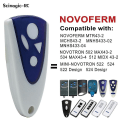 Miniatyrbild 4 av 4: Novoferm Novotron 502 Max43-2 504 Max43-4 512 Mix 43-2 Fjärrkontroll för garageport till Mtr43-2 Mchs43-2 Mnhs433-02 Mnhs433-04 Ny Style3 Style3
