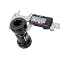 Miniatyrbilde 5 av 5: Pf30 24mm Press Fit kranklager keramisk gjengelåssystem sykkel 46mm for MTB landeveissykkel 24 kranksett kjedesett LGL PF30-24-A Black