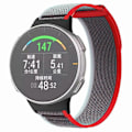 Miniatyrbillede 2 af 3: Til Polar Vantage Urrem Nylon Loop Justerbar Håndledsrem LGL Red Grey