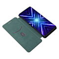 Pikkukuva 2 / 4: HTC U24 Pro 5G Kotelo Jalustalla Korttipaikalla Nahkainen Puhelinkuori Hiilikuitukuvio LGL Multicolor Style C
