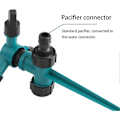 Miniatyrbillede 4 af 4: 360° Roterende Justerbar Sprinkler - Højtryksvandingssystem til Plæne, Have & Gårdvanding | Nem Installation | Holdbart Design (LGL)