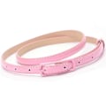 Miniatyrbillede 1 af 5: Bælte Tynd Stil Justerbar Kunstlæder Dame Taljebælte Til Daglig Brug LGL Pink