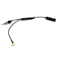 Miniatyrbilde 1 av 2: DAB + Antenne Splitter Adapter Bilradio Adapter Erstatning for JVC Kenwood Sony Alpine Pioneer (LGL)