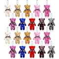 Pikkukuva 1 / 5: 20 kappaletta mini-teddykarhu lelu 4,7 tuumaa täytettyjä eläimiä, 10 väriä