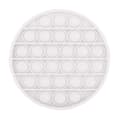 Bubbla Popping Push Press Fidget Sensorisk Leksak Stressavlastare Olika Färger Rund Vit