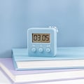 Miniatyrbild 4 av 5: Timer med hög ljudstyrka, magnetisk baksida, ABS-harts, nordisk stil, siffror, larm för kök [LGL]
