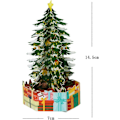 Miniatyrbillede 2 af 4: 3D Kærlighedsdesign Pop Up Julekort (Juletræ 2) (LGL)