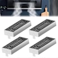 Miniatyrbillede 2 af 5: 4-Stk Aktivt Kulfilter til 17004796 og Z9VR UD0 Hz9VR Emhætter LGL As Shown