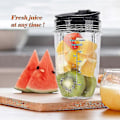 Miniatyrbillede 3 af 4: 2 stk. 532 ml (18 oz) erstatnings Ninja blenderkopper med låg til Ninja Auto Iq Bl480 Bl642 Bl450 Bl682 Bl480 LGL