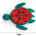 Miniatyrbild 4 av 5: Jordgubbs-sköldpadda Frukt Sköldpadda Klicker, 3D-Printade Fidget Leksaker för Vuxna, Havssköldpadda Klickers Fidget LGL