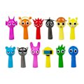 Miniatyrbillede 1 af 3: 12 stk. Sprunki Figurer Gaver til Piger Drenge Farverige Rytmeboks Figurer LGL Multicolor 6.5cm to 8cm